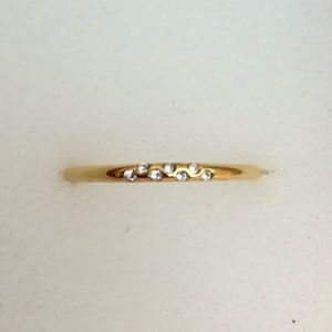 NIB Stella & Dot Everyday Pave Stacking Ring